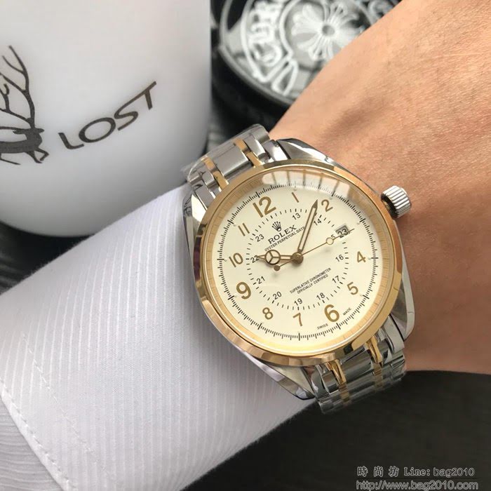 ROLEX勞力士 熱賣全城 經典大三針 全自動機械 精品男士腕表   wssb3877